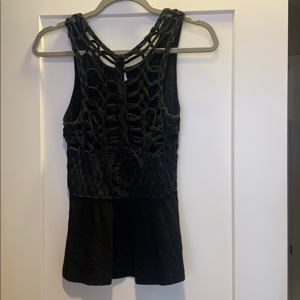 Free people crotchet tank